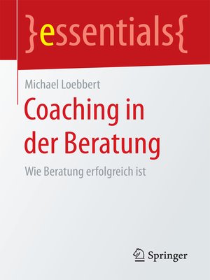 cover image of Coaching in der Beratung